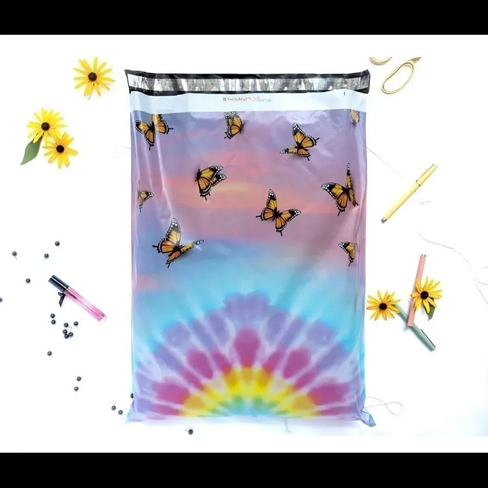 Poly Mailers MIX BoHO Wahitape insert card maikers